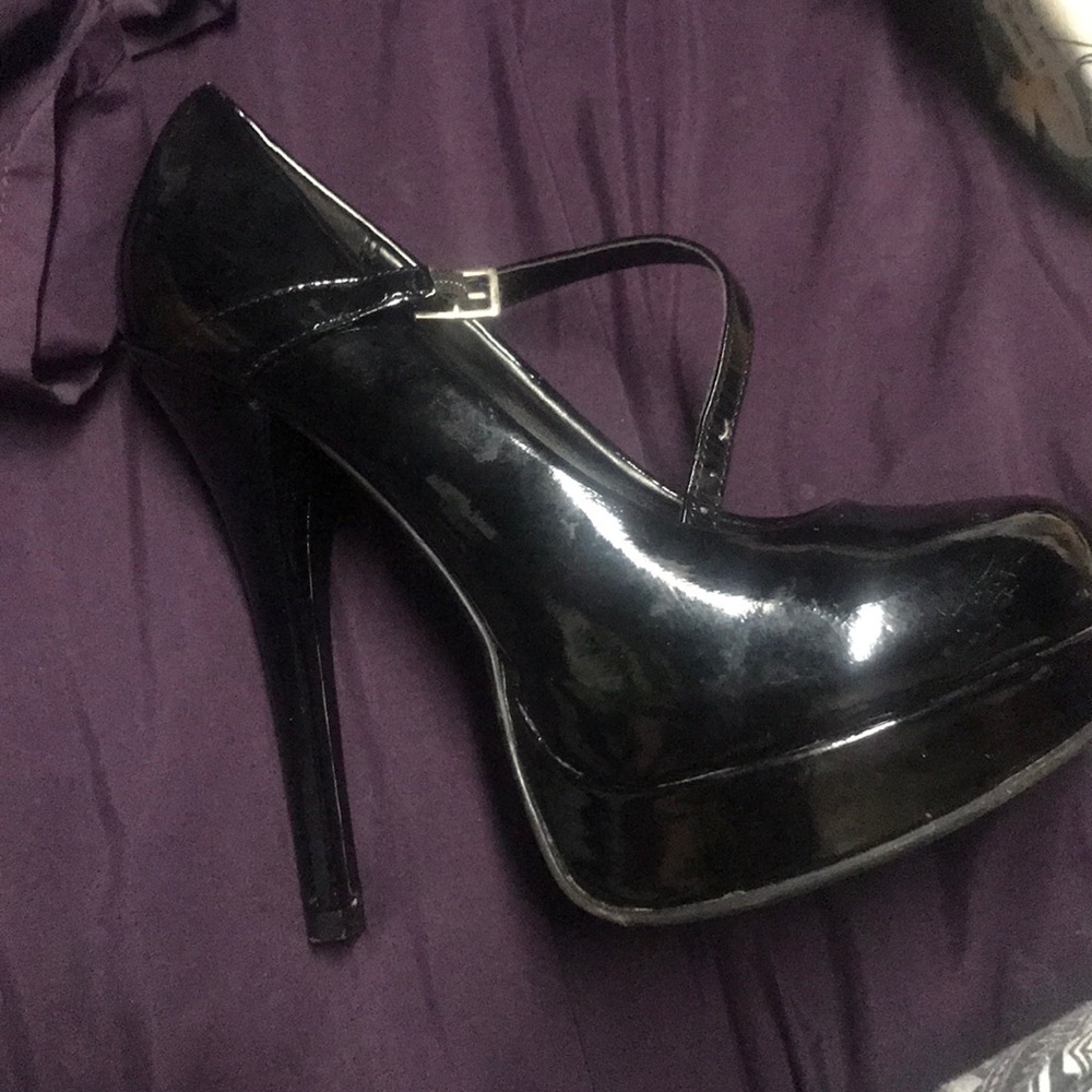 Black heels